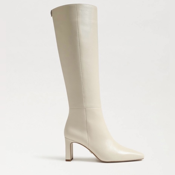 Sam Edelman SYLVIA Knee High Boot in cream Size 6.5 New with Tag - Picture 2 of 11